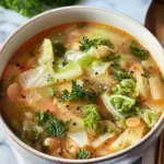 Garlicky Cabbage Soup