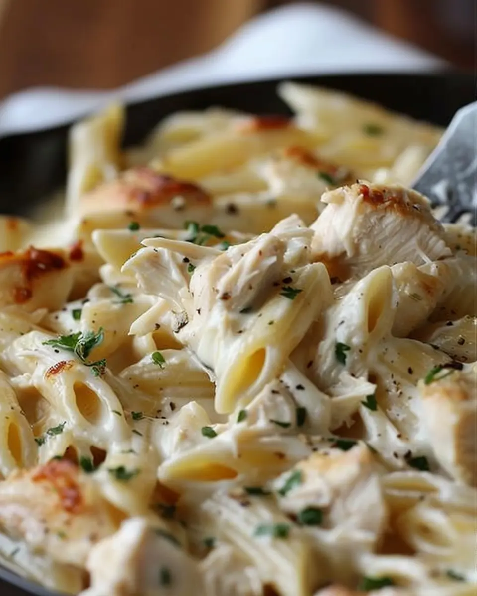 Creamy Boursin Chicken Pasta with Turkey Bacon: A Delicious Twist