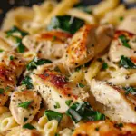 Healthy Garlic Parmesan Chicken Pasta Recipe
