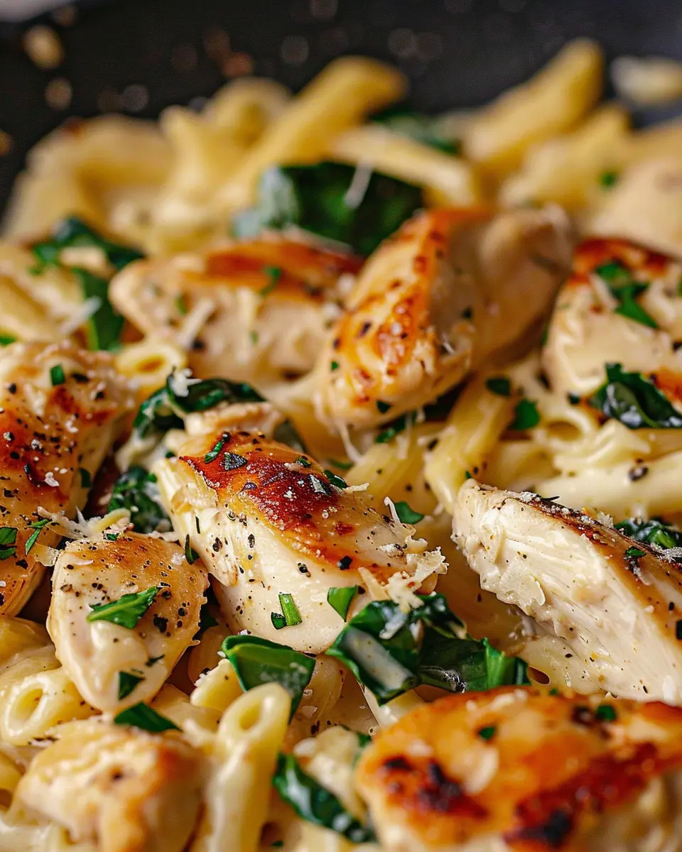 Healthy Garlic Parmesan Chicken Pasta Recipe for Quick Weeknight Dinners