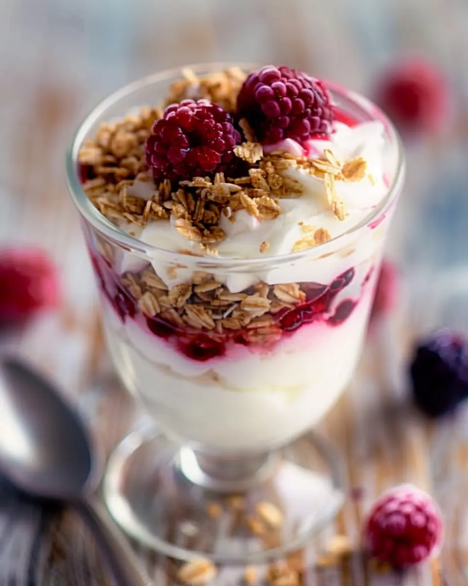 Cottage Cheese &amp; Berry Parfait
