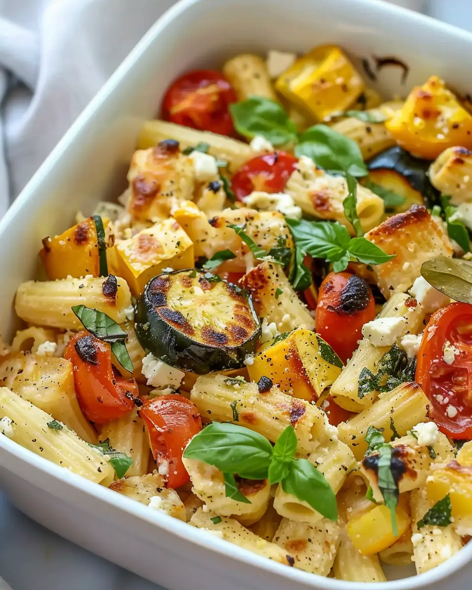 Best Baked Feta Pasta with Vegetables: A Wholesome Delight