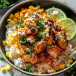 Street Corn Chicken Rice Bowl