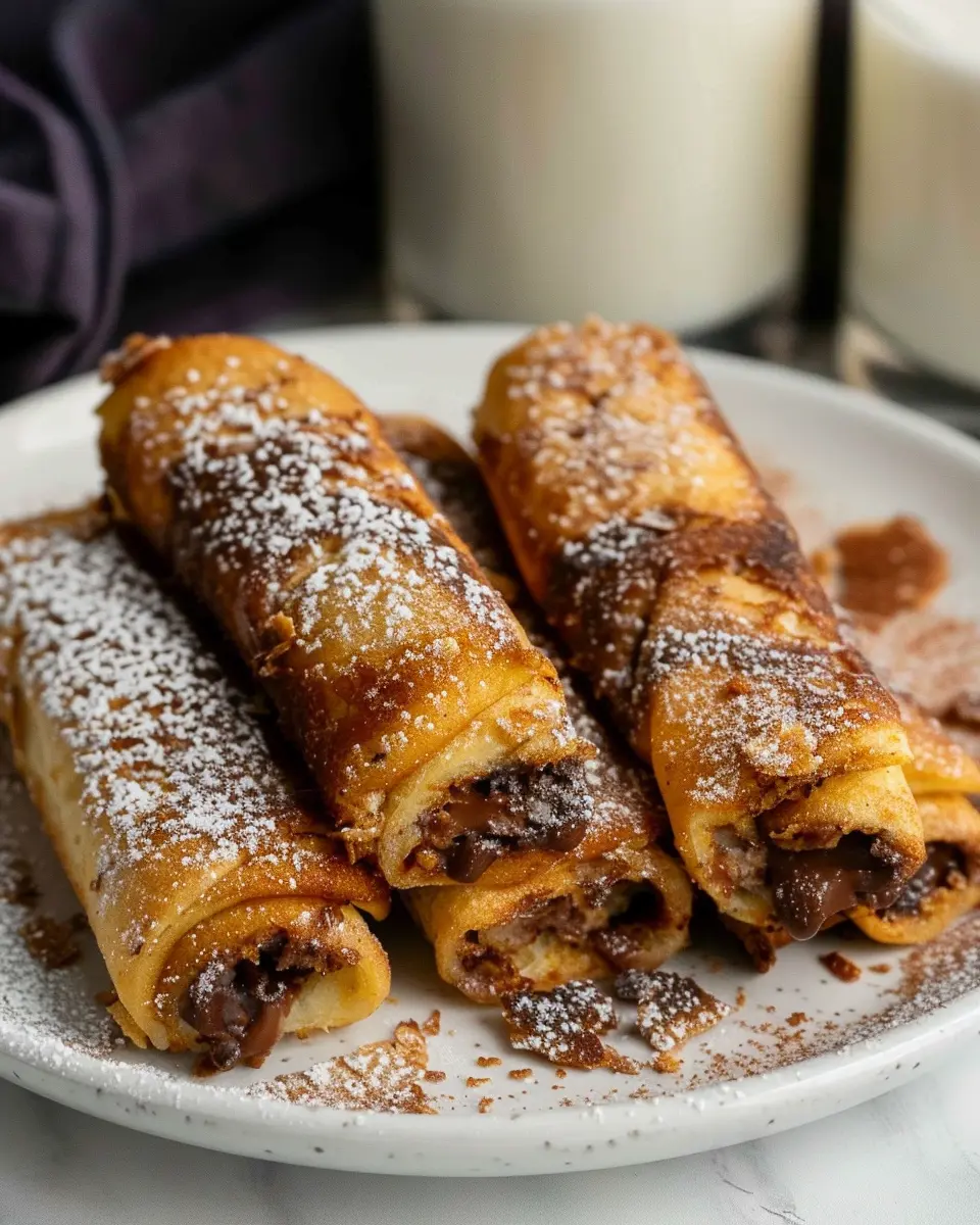 Air Fryer Nutella French Toast Roll Ups: Easy Indulgence at Home