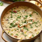 Easy Creamy White Chicken Chili