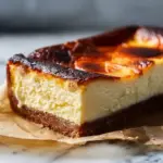 Burnt Basque Cheesecake in a Loaf Pan