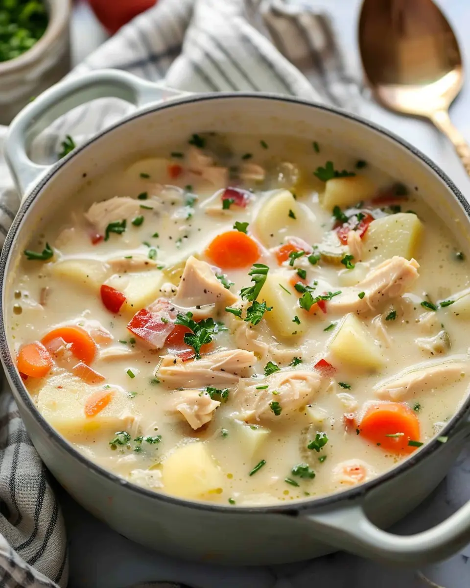 Chicken Potato Soup: A Creamy and Cozy Comfort Classic