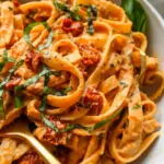 Vegan Creamy Sun Dried Tomato Pasta