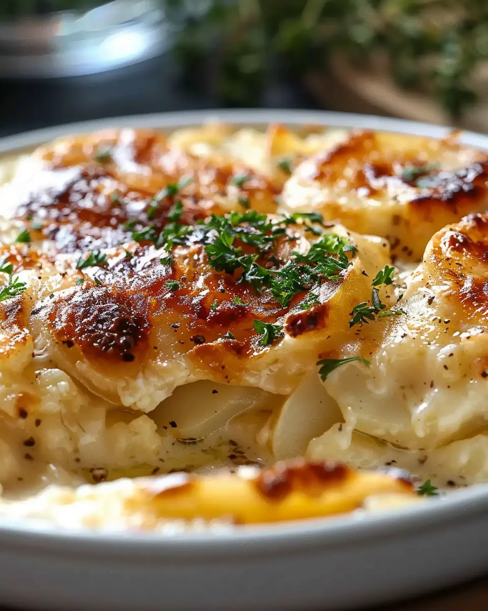 Gordon Ramsay Scalloped Potatoes: Indulgent Comfort Food with Turkey Bacon and Chicken Ham