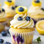 Lemon Blueberry Cupcakes
