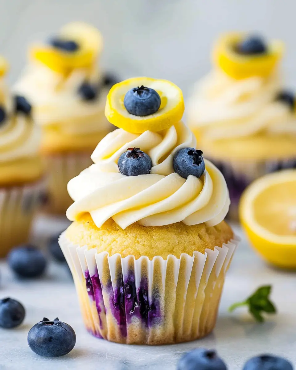 Lemon Blueberry Cupcakes: The Best Easy Recipe for Home Bakers