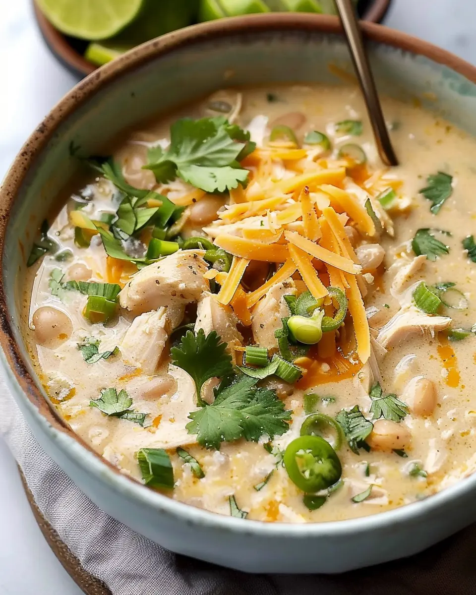 Creamy White Chicken Chili: The Best Comfort Dish to Enjoy