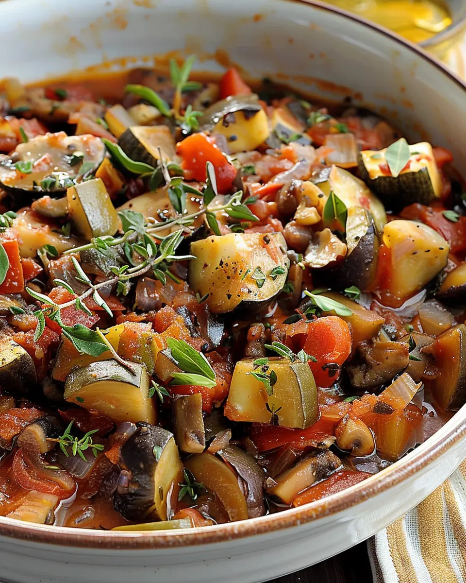 slow-cooker ratatouille: Easy, Hearty, and Nourishing Comfort Food