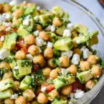 Chickpea, Avocado, & Feta Salad