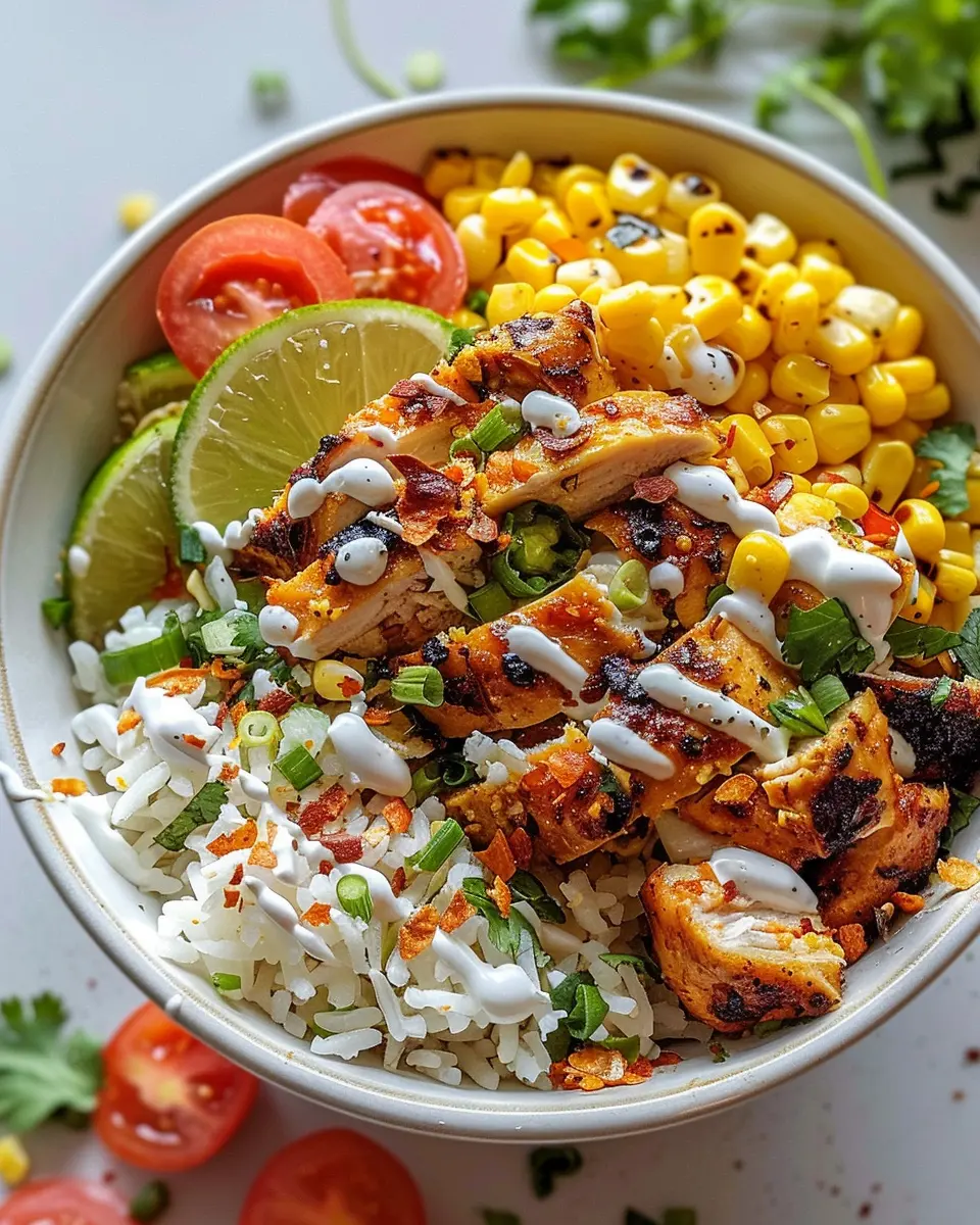 Street Corn Chicken Rice Bowl: Easy, Flavorful Comfort Food