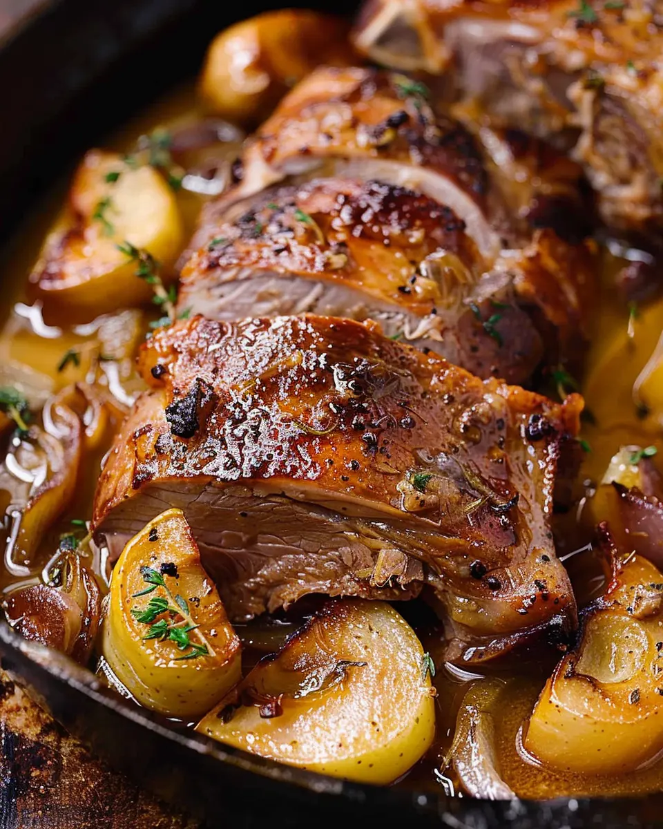 Apple Cider Braised Pork Shoulder: A Juicy Fall Delight Recipe