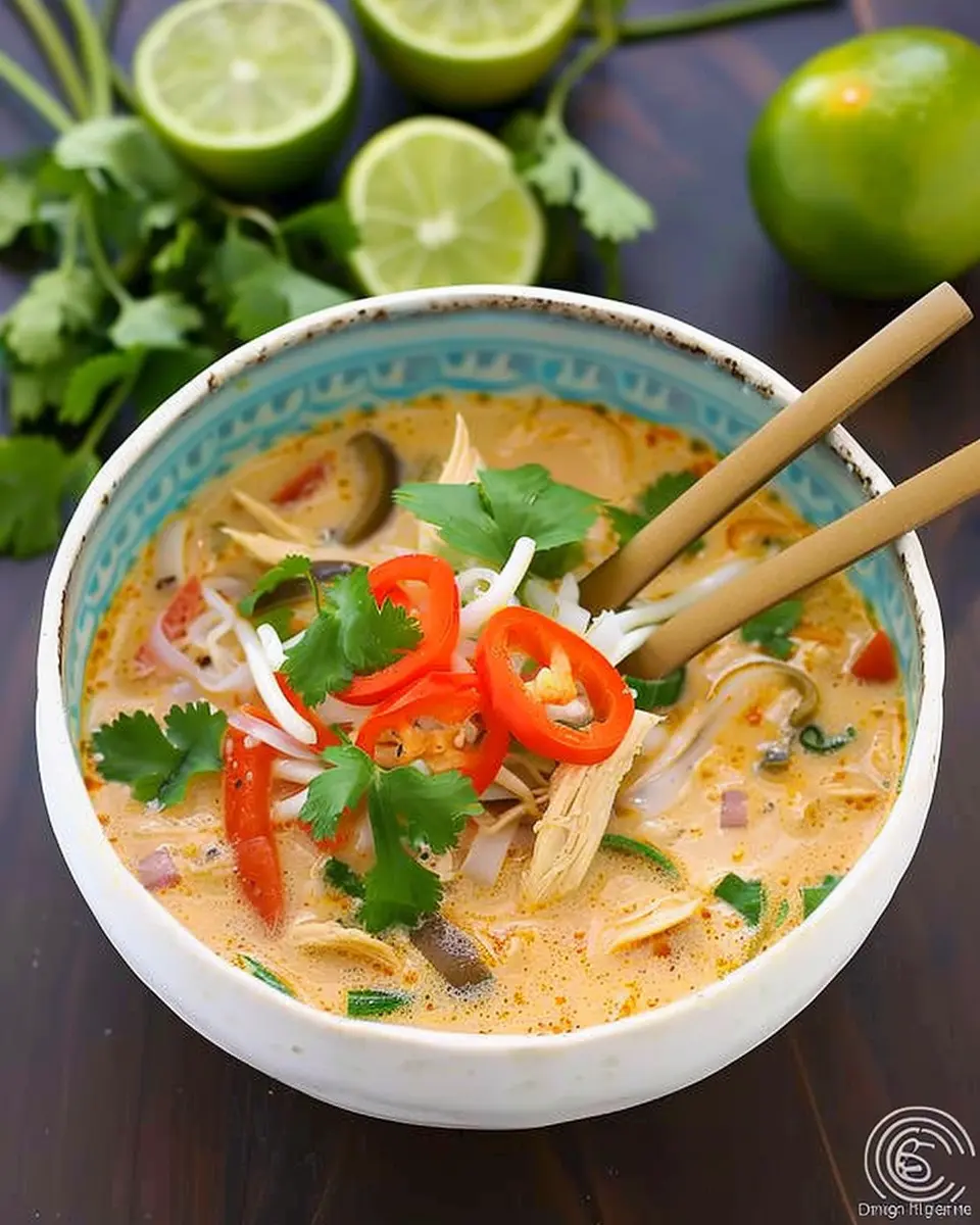 Crock Pot Thai Chicken Coconut Soup: Easy Comfort in a Bowl