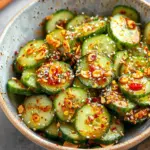 Peanut Chili Crisp Cucumber Salad