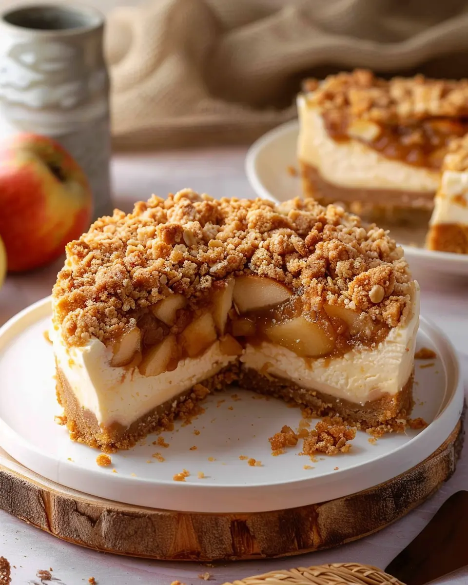 Apple Crumble Cheesecake: The Best Indulgent Dessert Recipe