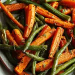 Roasted Green Beans and Carrots