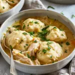 Slow Cooker Chicken and Dumplings