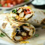 Chipotle Ranch Grilled Chicken Burrito