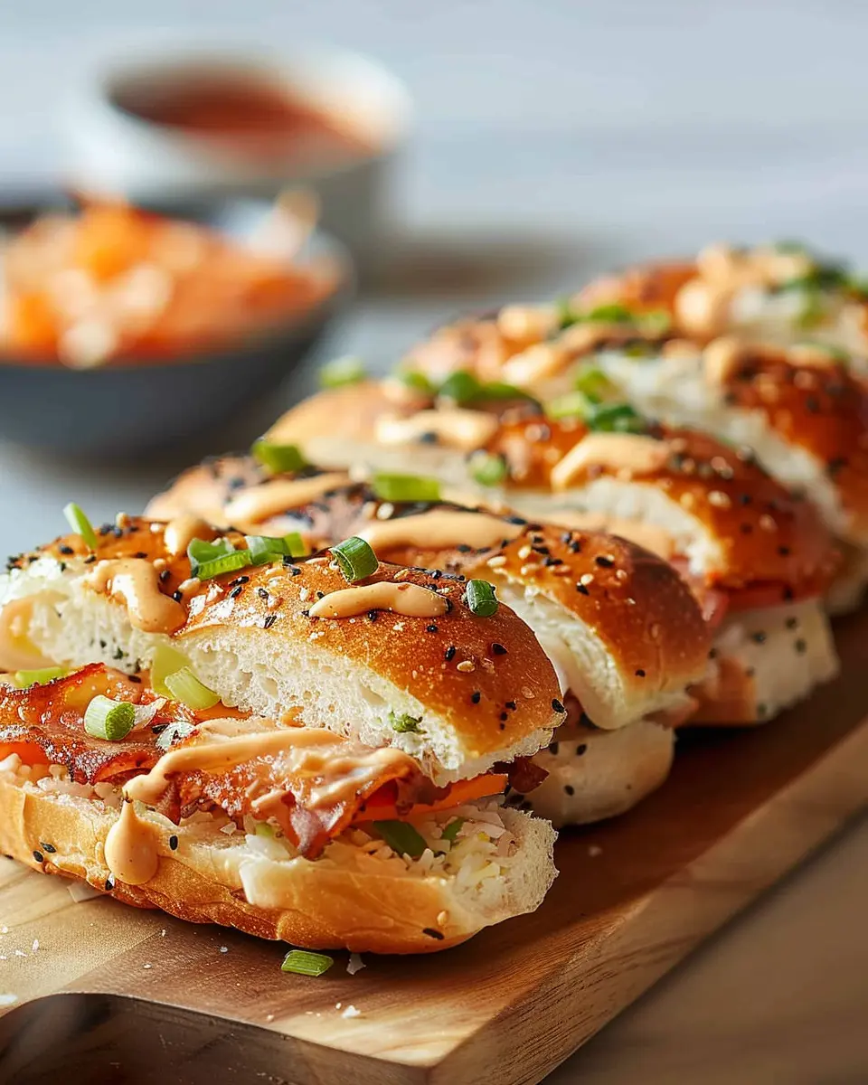 Hot Roll Sandwiches: Indulge in Easy Turkey Bacon and Chicken Ham Delights