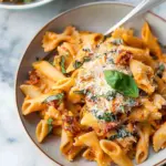Creamy Sun Dried Tomato Pasta