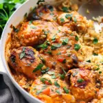 Smothered Chicken and Rice