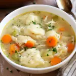 Comforting Chicken Dumpling Soup