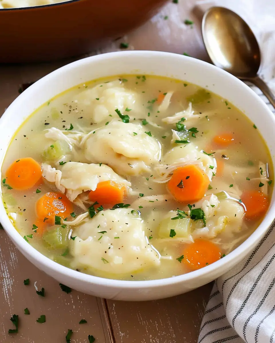 Comforting Chicken Dumpling Soup: A Heartwarming Recipe Twist
