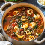 Italian Sausage Tortellini Soup