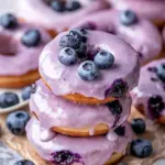 Baked Blueberry Cake Donuts