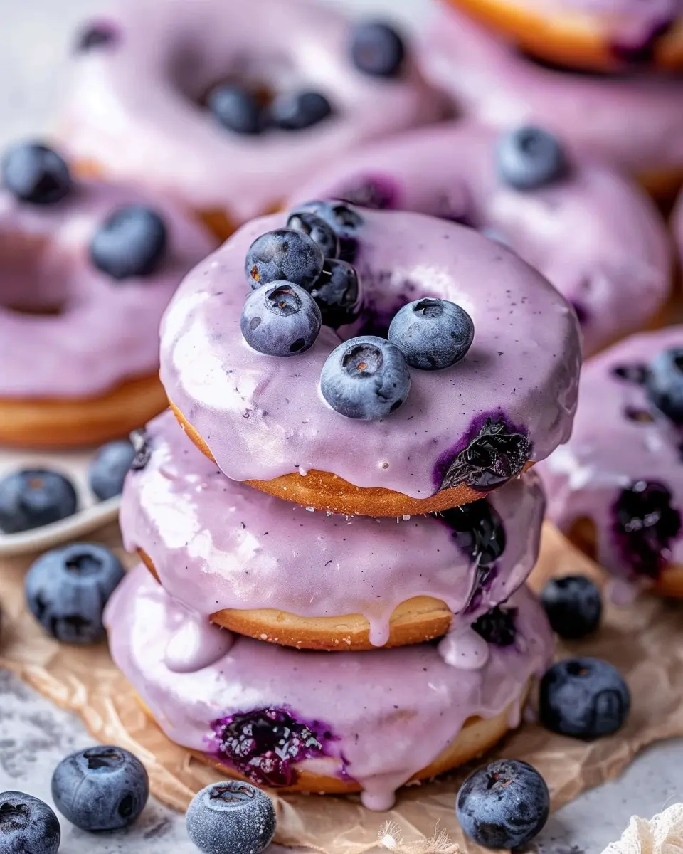 Baked Blueberry Cake Donuts: Easy and Irresistibly Delicious
