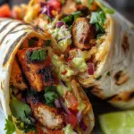 Chipotle Ranch Grilled Chicken Burrito