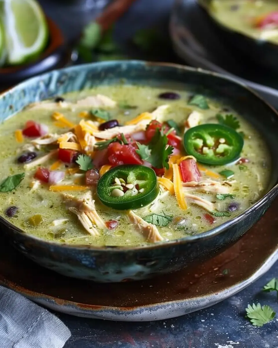 Green Enchilada Chicken Soup: A Cozy and Easy Delight