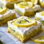 Lemon Zucchini Bars