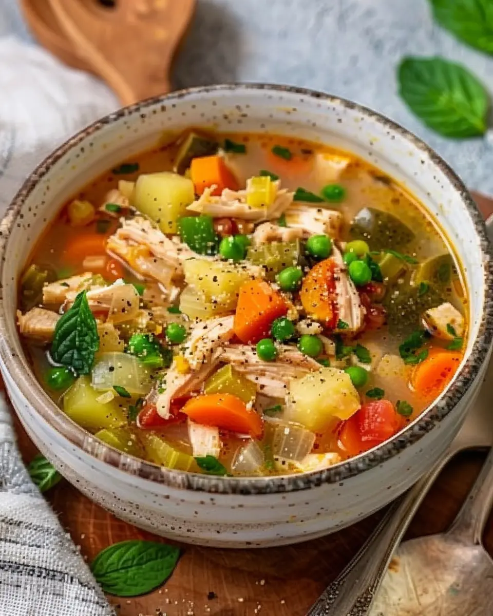 Easy Chicken Vegetable Soup: A Healthy and Hearty Family Favorite