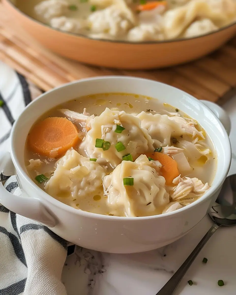Chicken Dumpling Soup: The Best Comfort Food for Your Soul