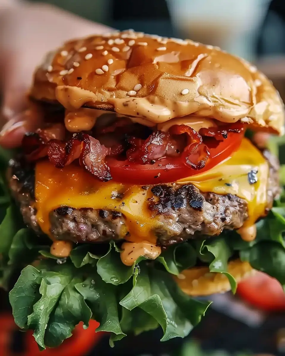 Crack Burgers: Juicy Turkey Bacon &amp; Chicken Ham Twist Recipe