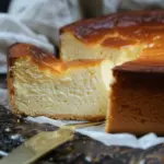 Loaf Pan Basque Cheesecake