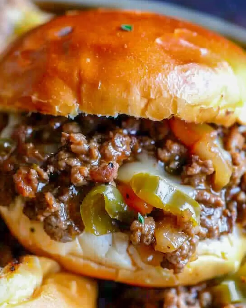 Philly Cheese Steak Sloppy Joes: Easy, Flavorful Family Dinner