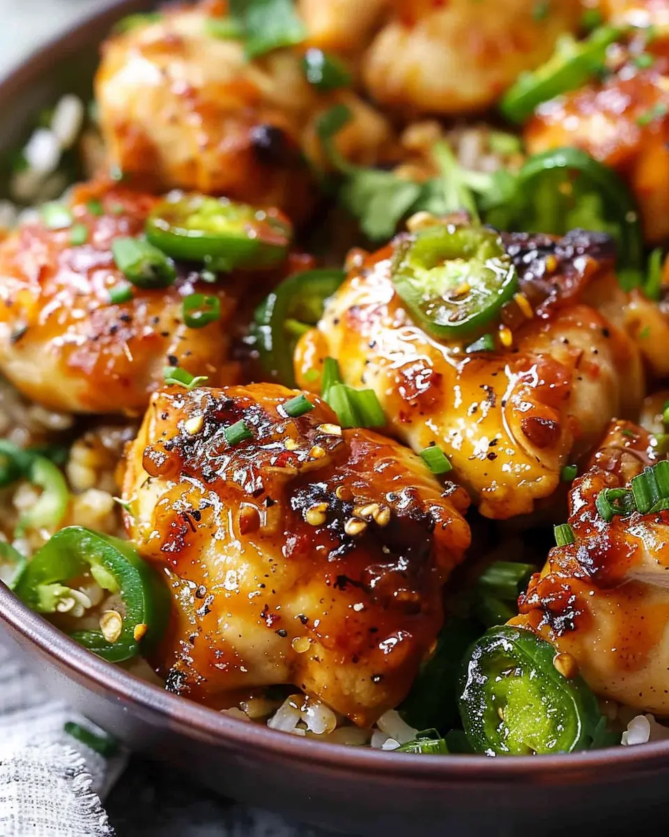 Jalapeño Chicken: Easy &amp; Flavorful Recipe with Turkey Bacon