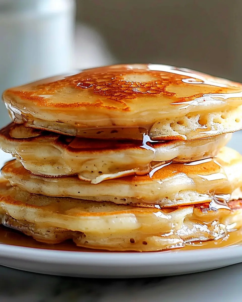 Irresistible Old Fashioned Pancakes with Turkey Bacon Delight