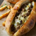 Ground Beef Philly Cheesesteak