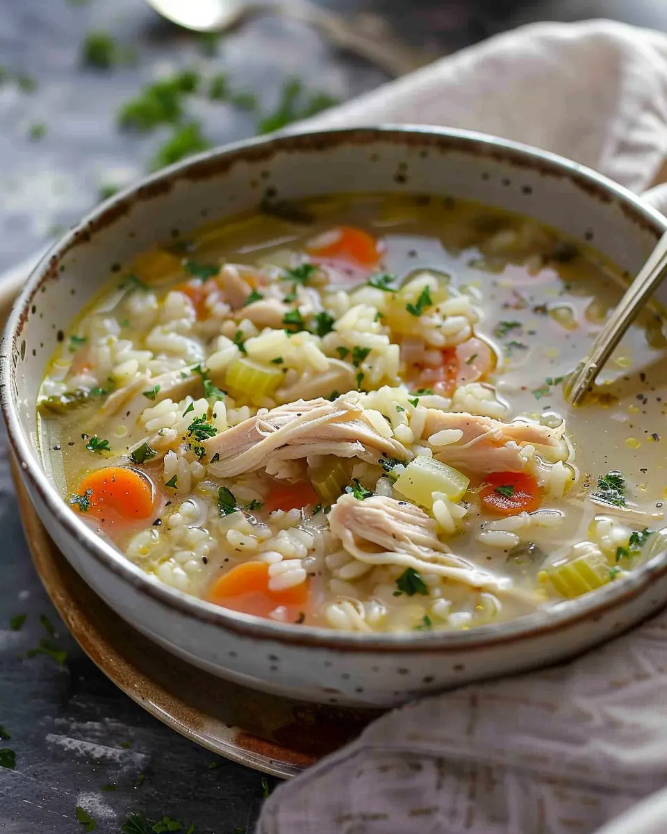 Chicken and Rice Soup: Easy Comfort Food for Busy Days