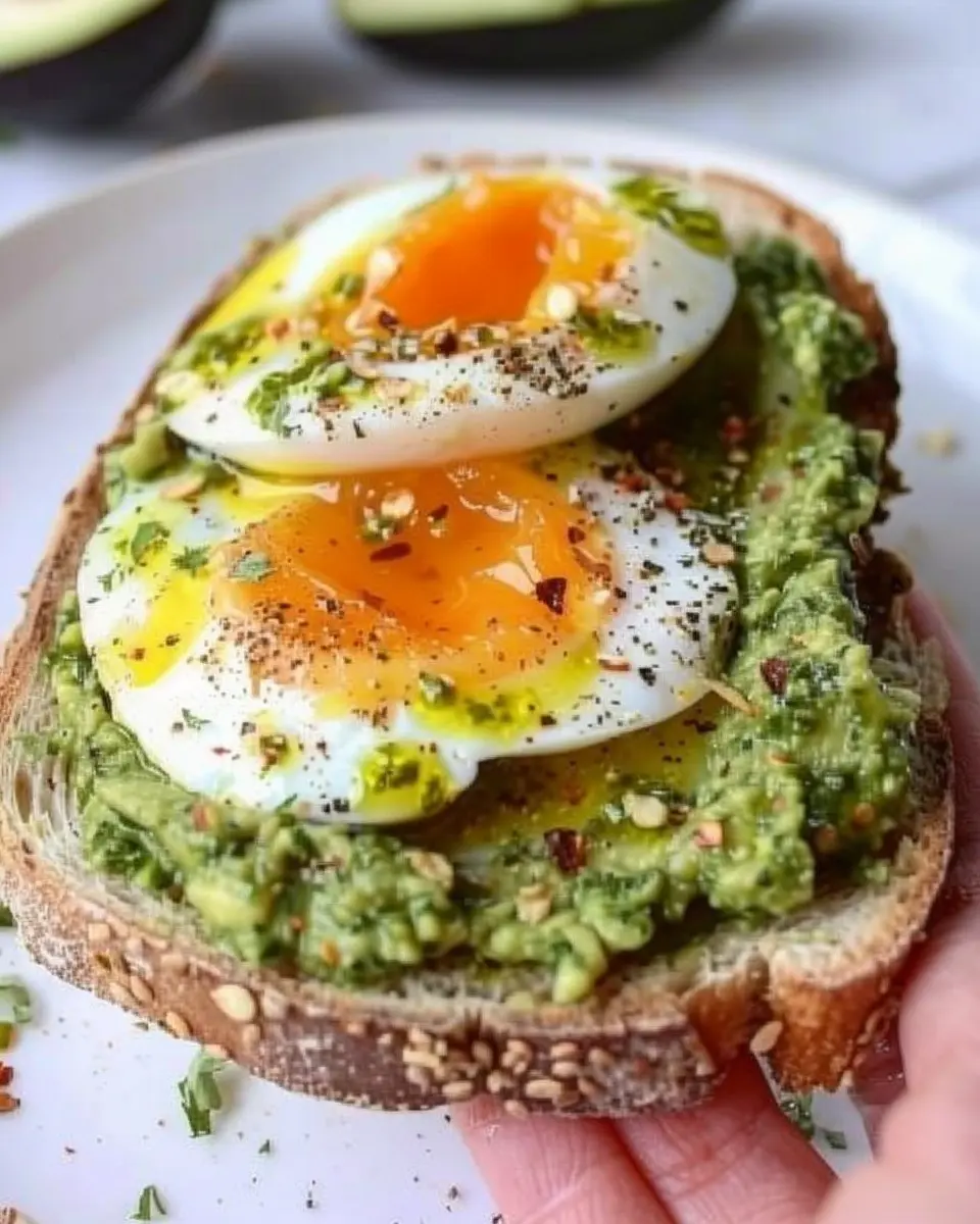 Jammy Egg Avocado Pesto Toast: A Deliciously Easy Breakfast Idea