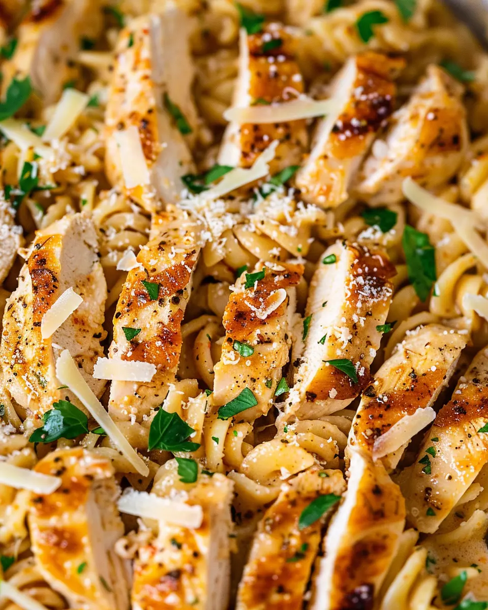 Garlic Parmesan Chicken Pasta: Easy Comfort Food for All