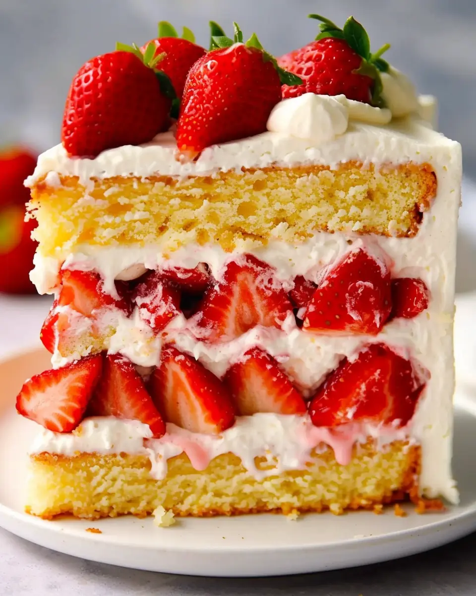 Strawberry Shortcake Cake Recipe: The Best Homemade Delight