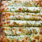 Cheesy Zucchini Breadsticks